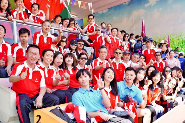 集團(tuán)員工踴躍參加香港中國(guó)企業(yè)協(xié)會(huì)第八屆運(yùn)動(dòng)會(huì)（圖）