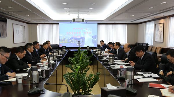 集團杜江總經(jīng)理會見海南省委常委、秘書長胡光輝一行（圖）